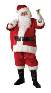 Deluxe Velour Santa Suit Costume Adelaide