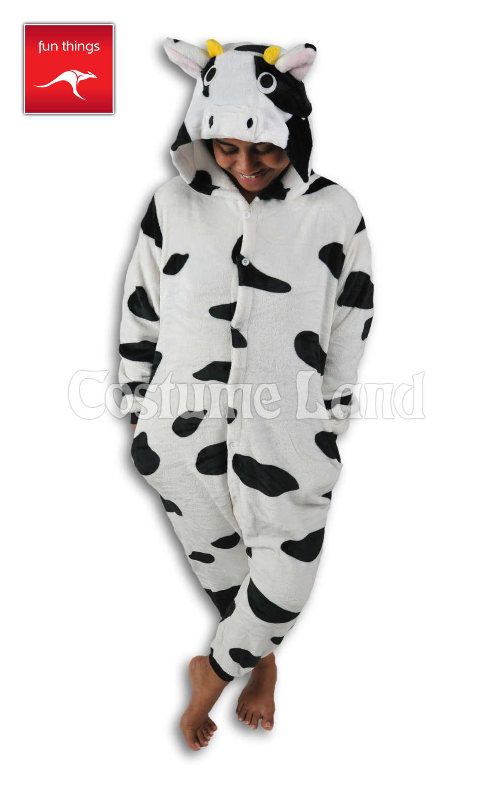 Cow Onesie Costume Land