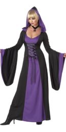 Deluxe Hooded Robe - Purple Deluxe Robe Costume Adelaide
