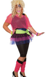80's Girl Womans Costume